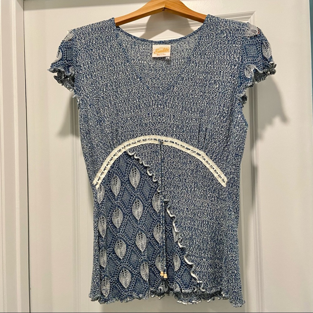 Santiki knit top, Large
